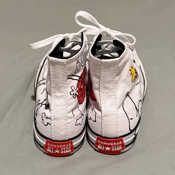 Converse X Peanut Chuck Taylor All Star Hi White sz 7 - Picture 6 of 10
